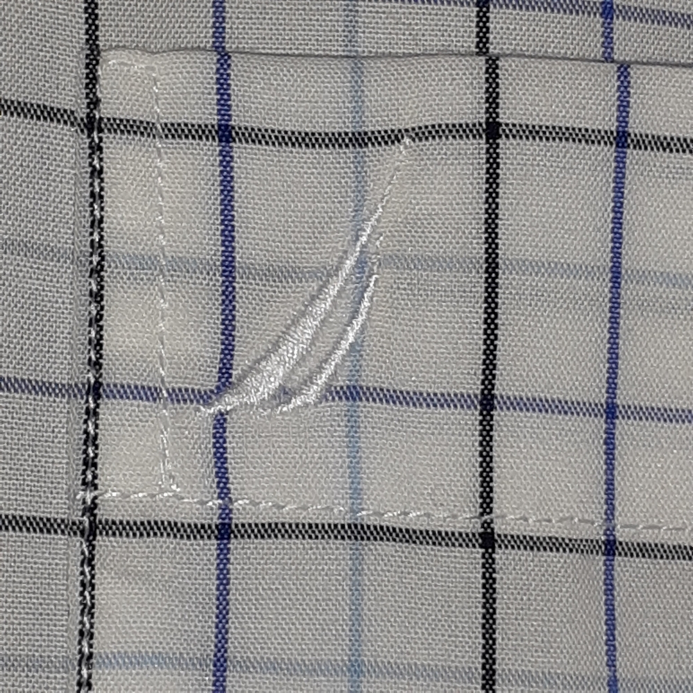 NAUTICA LONG SLEEVE MEN'S BUTTON DOWN DRESS SHIRT SIZE XL - Picture 4 of 5